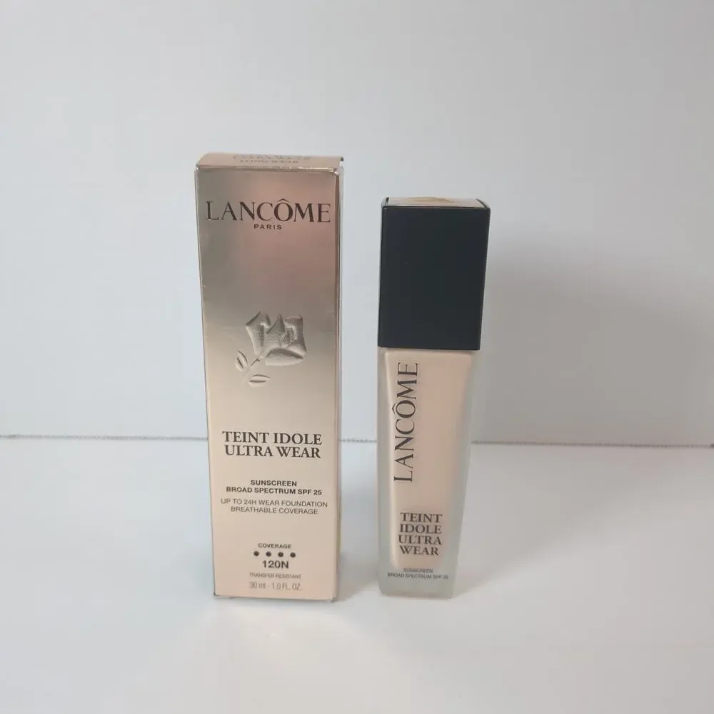 LANCOME TEINT IDOLE ULTRA WEAR‎ 24HR WEAR FOUNDATION SPF 25 Shade 120N Exp 01/28